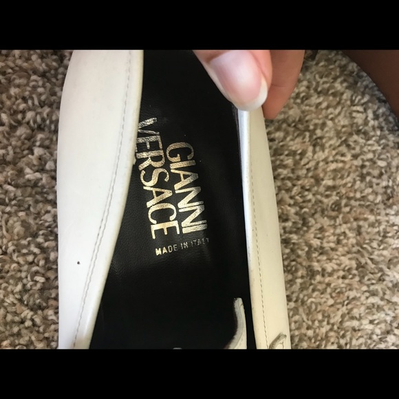 Versace Men’s color Bond Leather Loafers Size 9 - Picture 7 of 8